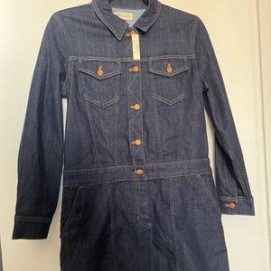 NWT Madewell denim dress size medium